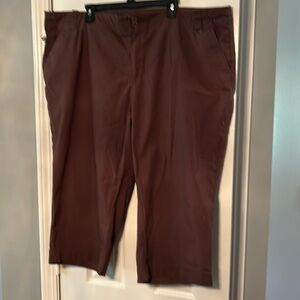 Avenue chocolate brown casual pants